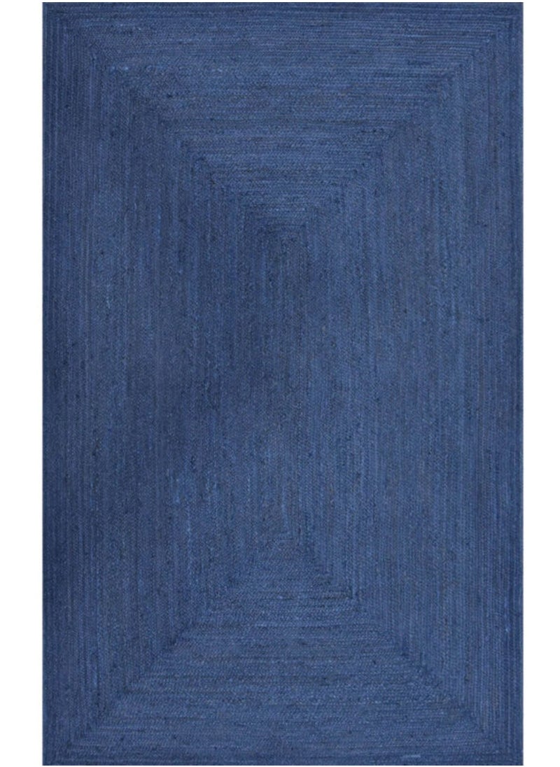 AURUM HOME - AH068A Hand Woven Modern Carpets & Area Rug  Indoor Living Dining Bedroom Room and Gallery Jute, Rectangle - Image 1
