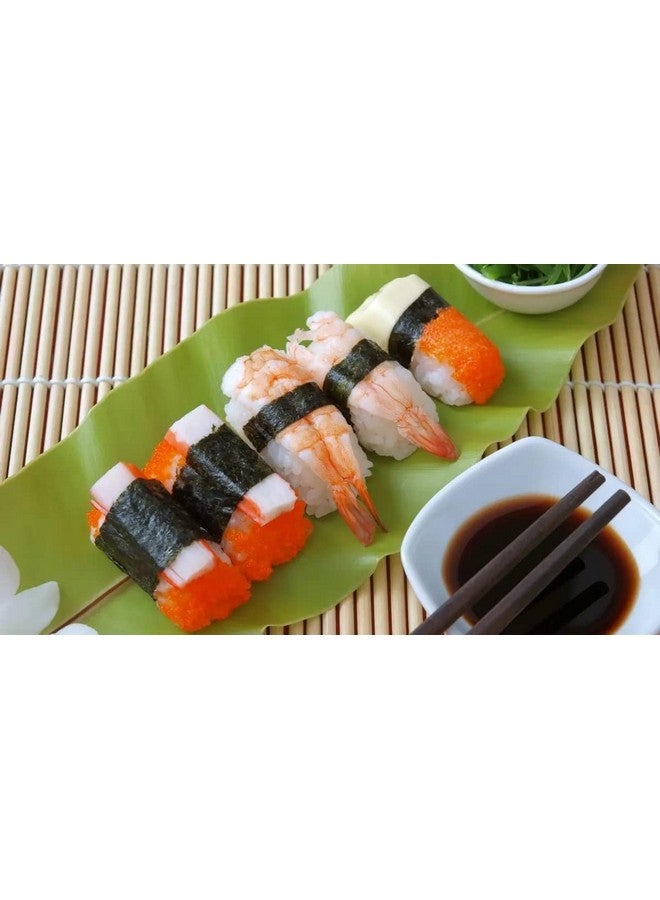 bzg 2 Pack Bamboo Sushi Rolling Mat, Sushi roll maker, Sushi bazooka,Sushi making kit, Bamboo Sushi Rolling Mat,Sushi maker(9.5" x 9.6")  - Image 5