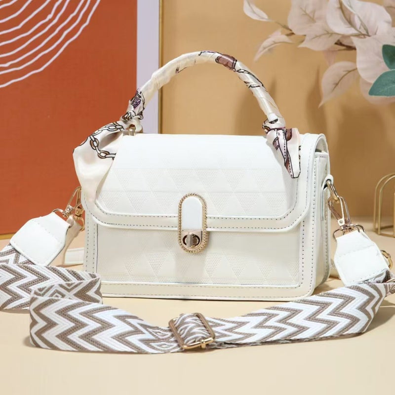 New Style Chanel Style Handbag Rhombic Stitching Shoulder Bag Color Matching High Color Value Fashionable Crossbody Bag Trendy All-Match - Image 4