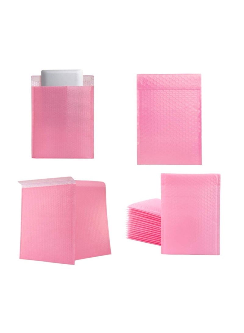 LATEEN Pack of 20 Self-Seal Bubble Mailers 18 X 20 CM Out Bags Cushioning Wrap Pouch for Packaging Mailing and Shipping Pink - Image 4