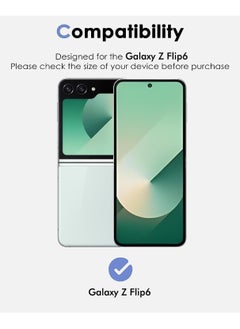 Generic Screen Protector Compatible with Galaxy Z Flip 6 2024, Soft TPU Hydrogel Film Touch Sensitive, Full Coverage, Premium Flexible TPU, HD Clarity Screen Protector for Galaxy Z Flip 6  - Image 5