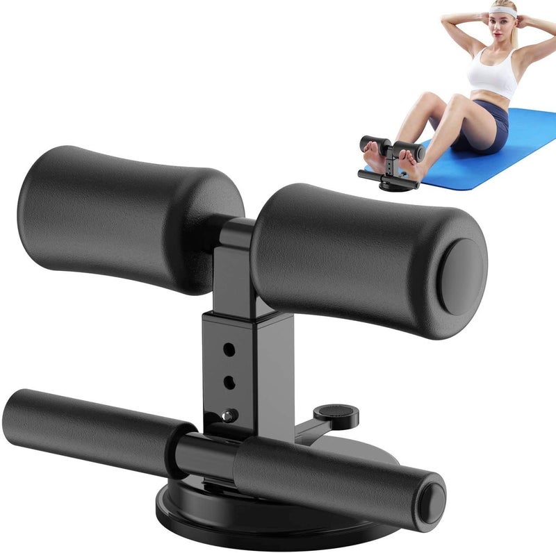 AEGON Sit Up Assistant Device Bar |Abs Master Home Gym Crunches Equipment Gym Instrument for Home Workout Abdomen Exercise Push Up Abs Workout Equipment with Self Suction Adjustable & Portable - Image 1
