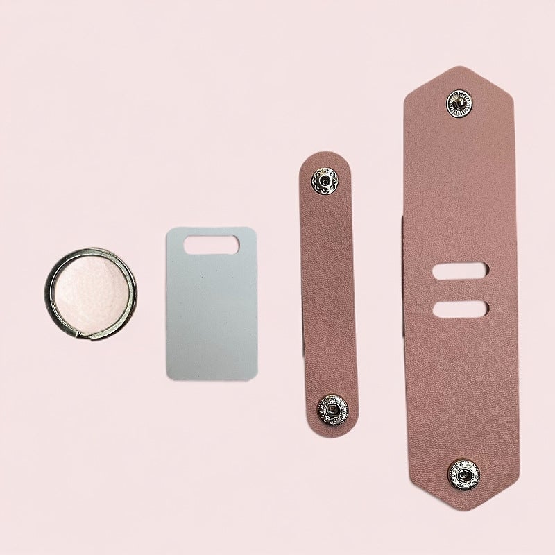 Heat Transfer Leather Keychain Po Clip Pendant Diy Po Sublimation Keychain Pendant - Image 4