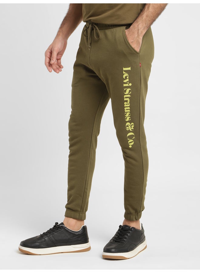 Levi's Men's Olive Regular Joggers - Image 4