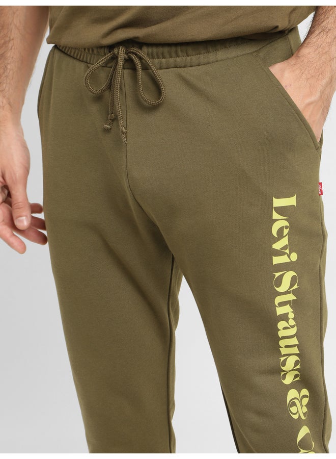Levi's Men's Olive Regular Joggers - Image 5