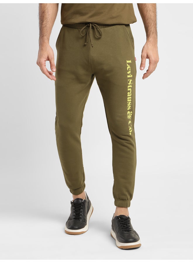 Levi's Men's Olive Regular Joggers - Image 1