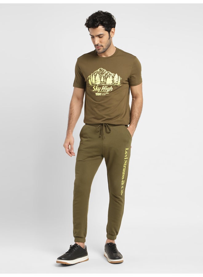 Levi's Men's Olive Regular Joggers - Image 2