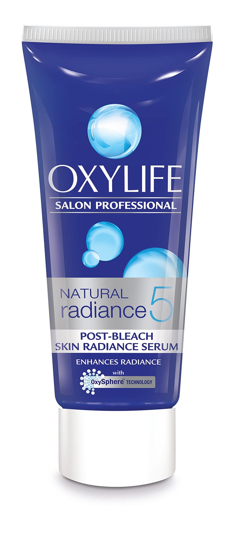 Oxylife Salon Professional Natural Radiance 5 Crème Bleach - 310g | Oxysphere Technology for Radiant & Even Skin Tone | Enriched with Vitamin E & Glycerine | Fights 5 Skin Problems - Image 4