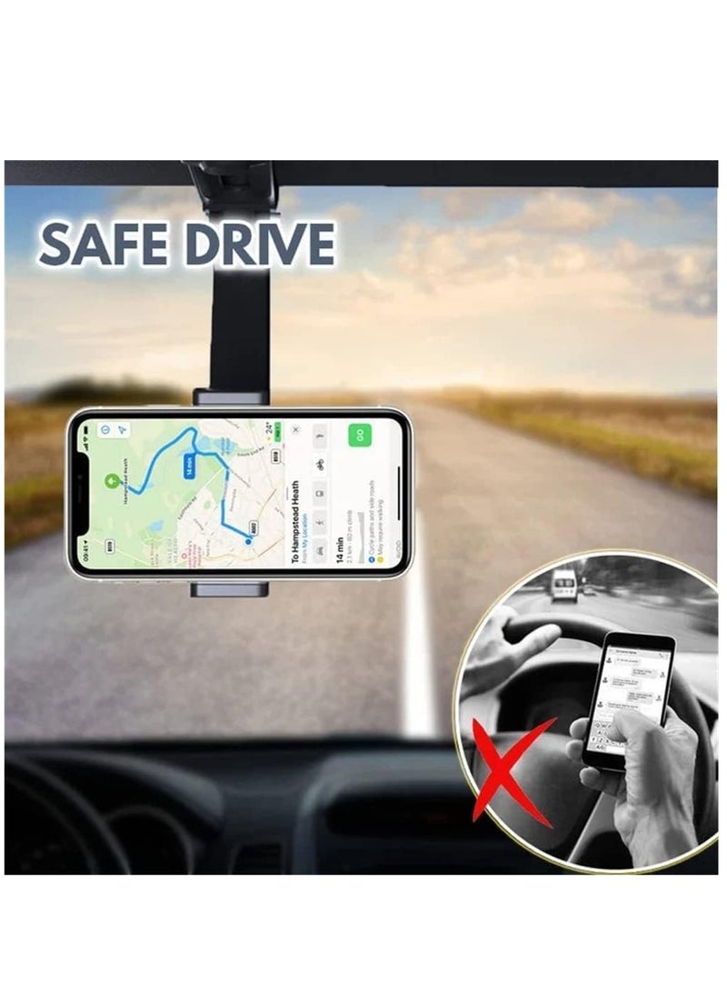 ELTRAZONE Phone Mount, [Thick Case & Big Phones Friendly] Long Arm Suction Cup Universal Phone Holder for Multi Use Cell Phone Holder Compatible with All Mobile Phones - Image 5