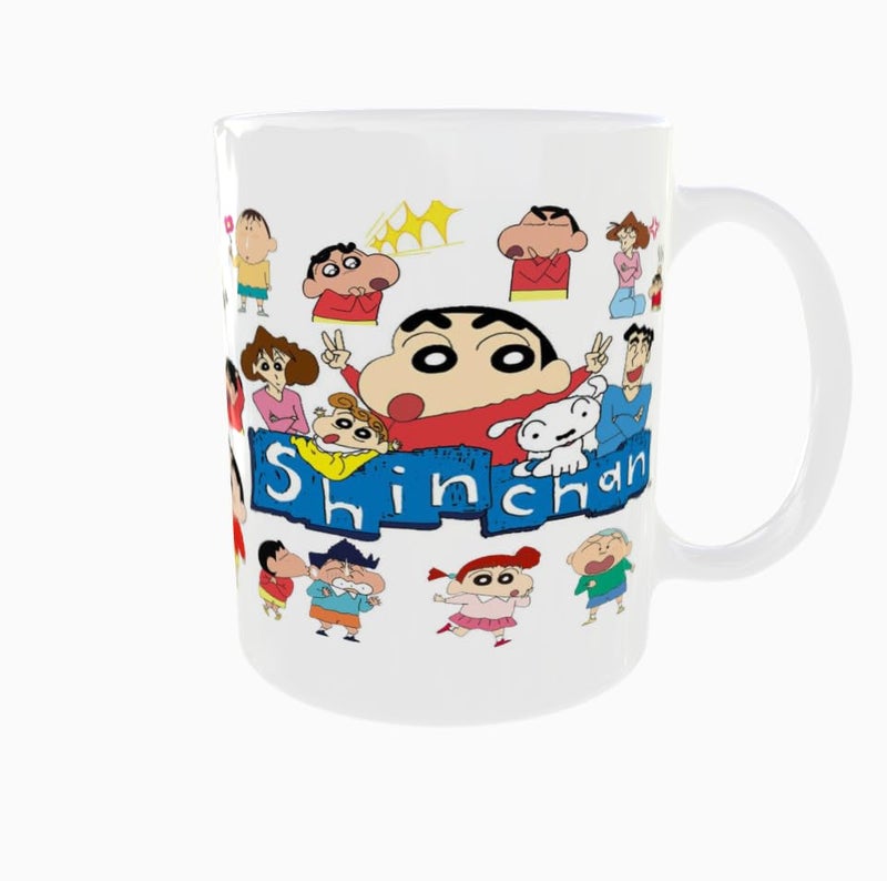 TAJNAN Cartoon Mugs Best Gift for Kids Brother Sister Son Daughter Boys Girls Hd Printed Microwave Safe White Ceramic Coffee Mug (300 ml) - Image 1