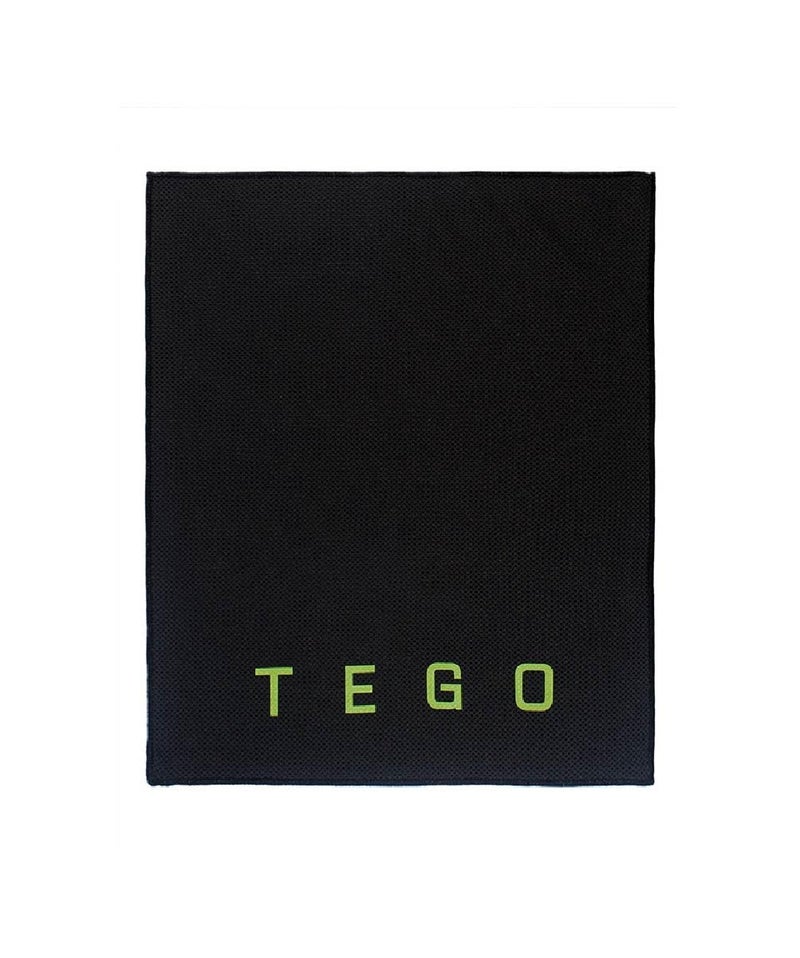 TEGO Pacer Cooling Towel | Lightweight Microfiber | Quick-Dry | Compact | Instant Cooling Effect | Workout & Running Essential2 (Pack of 2 - Black) - Image 1