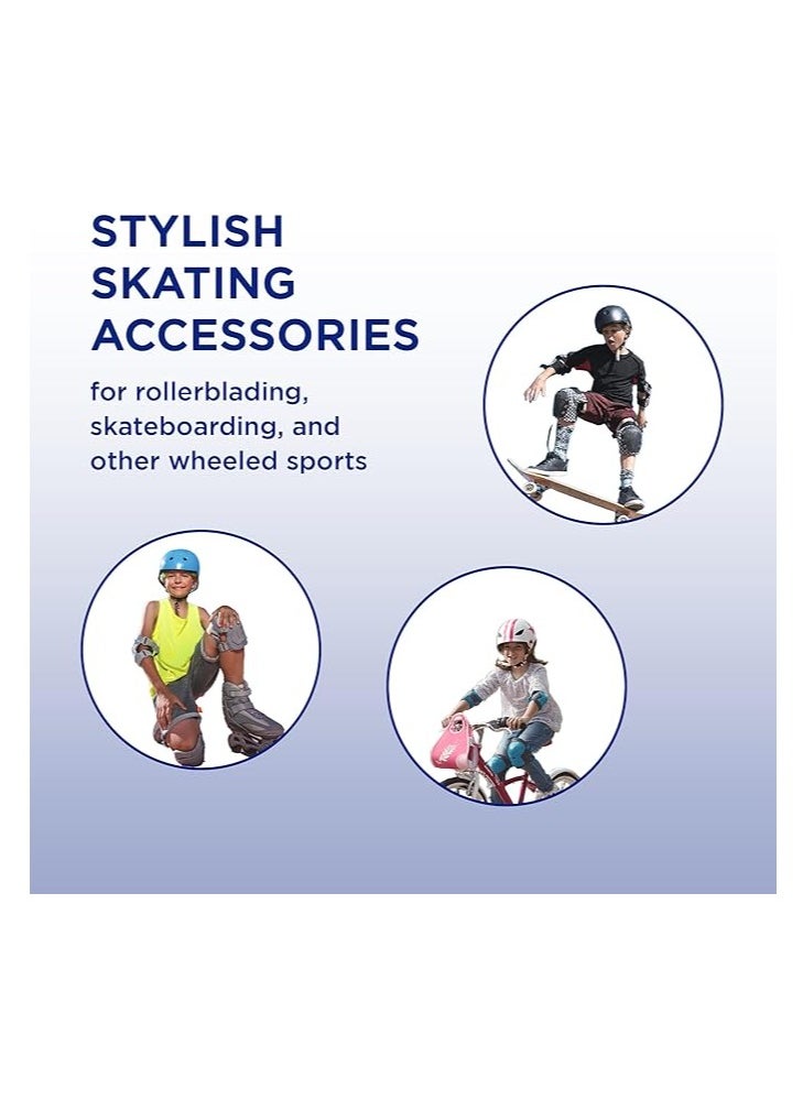 ENDLESS  EL1028 Protective Guard Kit for Skating, Cycling and Skateboarding with Knee, Elbow and Wrist Protector | With Adjustable Straps to Fit Perfectly for Adults  - Image 5