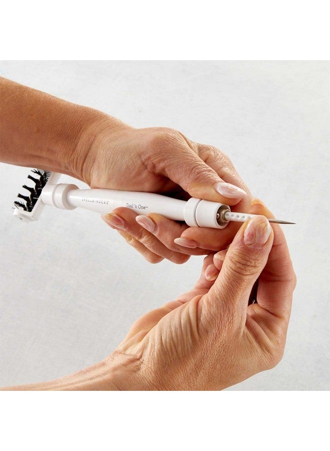 SPELLBINDERS PAPERCRAFTS, INC White Spellbinders Tool N' One - Image 4