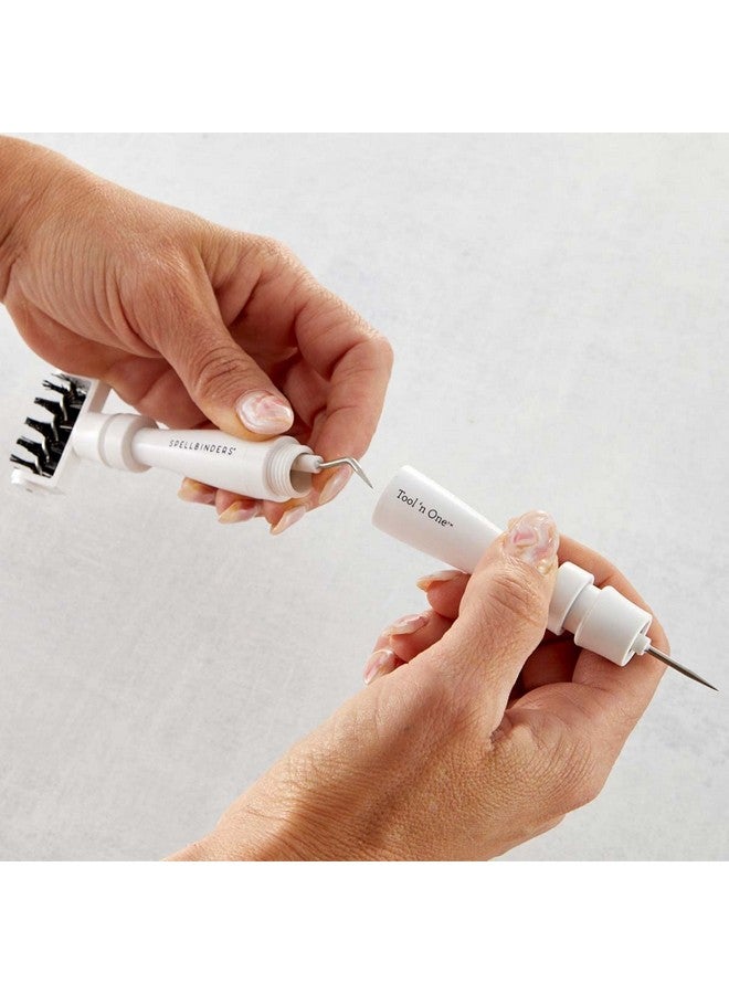 SPELLBINDERS PAPERCRAFTS, INC White Spellbinders Tool N' One - Image 5