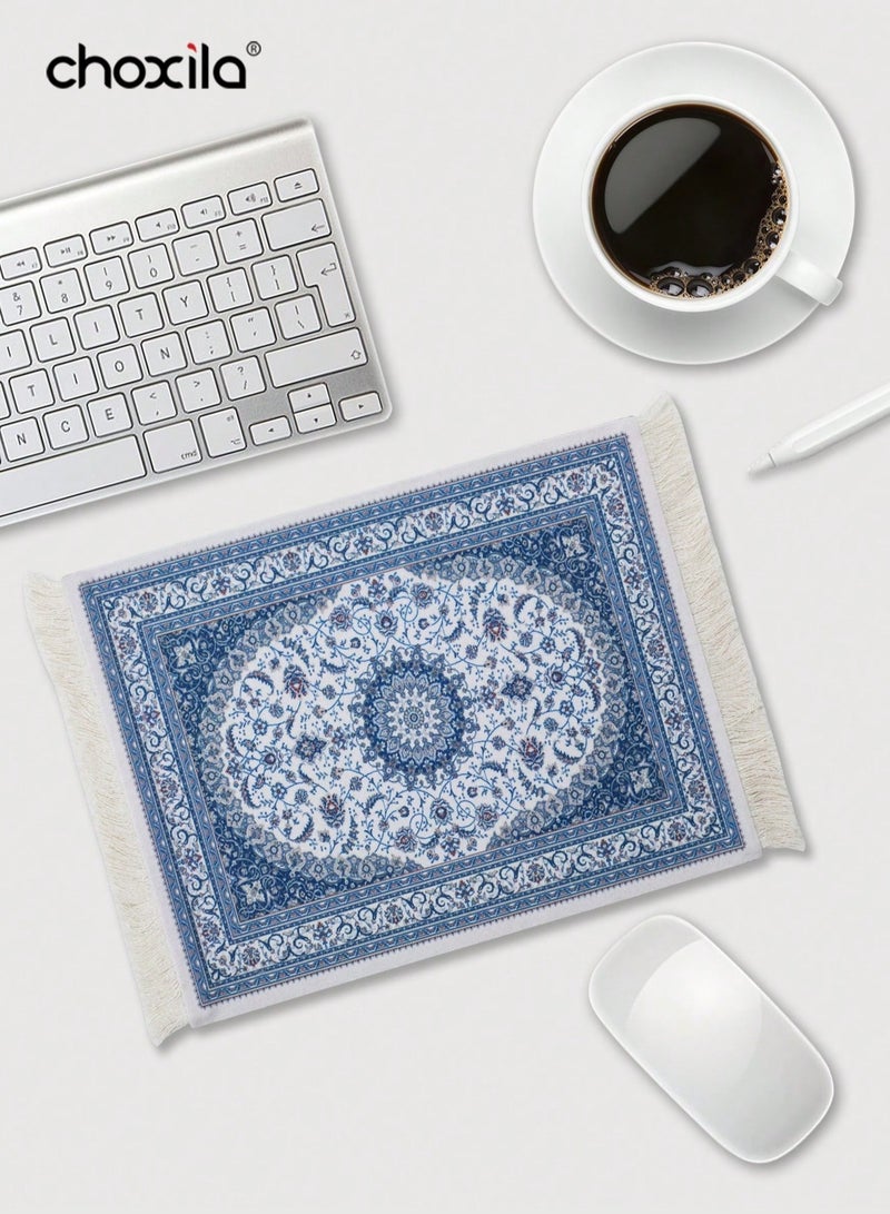 choxila Coffee Cup Mat Coffee Mug Mat Table Mat Coffee Mat Mouse Pad for Daily Use Office Home Desk Protection - Image 4