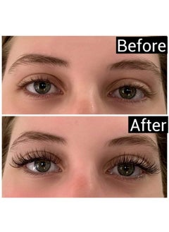 EYEMEI H Extensions 0.10Mm C Curl 13Mm Lash Extension False Eyelashes Supplies 3D Natural Faux Mink Professional Salon Perfect Use By Eyemei (0.10-C-13Mm)  - Image 2