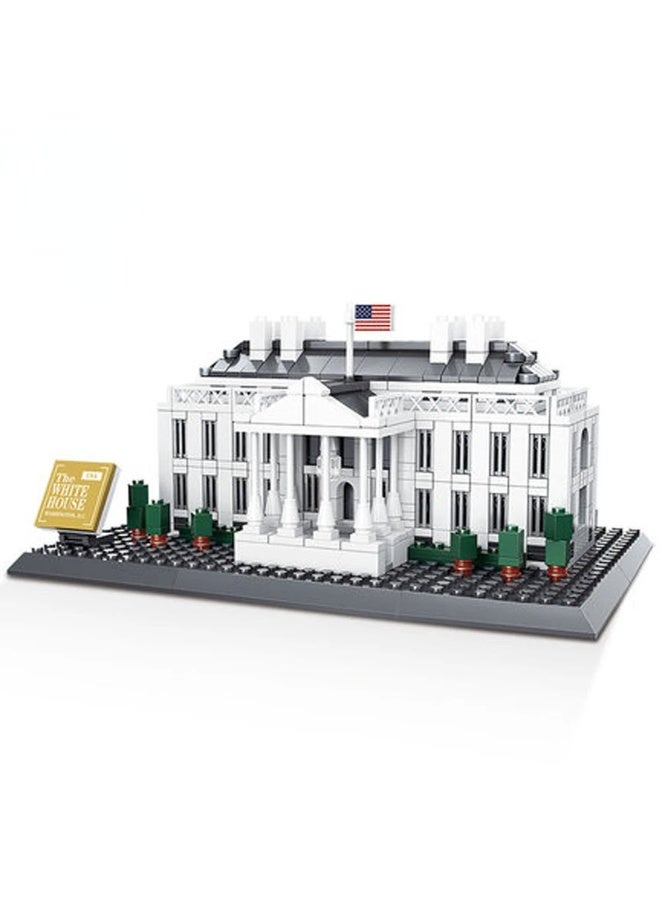 wange White House Washington D.C. Building Blocks Set 4214 (Age 6+ , 894 Pieces) - Image 1