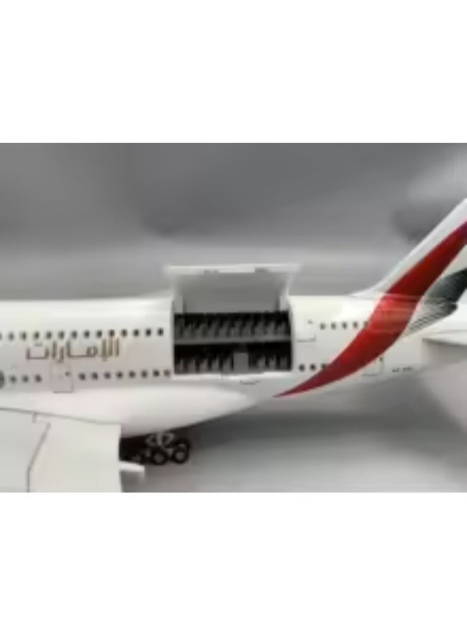 NEW Airbus A380 Model Plane 18 inchs Large Model Airplane Kits with LED Light - Image 5