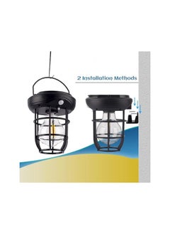 Generic Portable Solar Powered Outdoor Wall Lights, Dusk to Dawn Wireless Porch Lights with 3 Lighting Modes, Hanging Hook and Motion Sensor, Waterproof Outdoor Lighting, Emergency LED Camping Light  - Image 3
