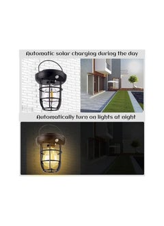 Generic Portable Solar Powered Outdoor Wall Lights, Dusk to Dawn Wireless Porch Lights with 3 Lighting Modes, Hanging Hook and Motion Sensor, Waterproof Outdoor Lighting, Emergency LED Camping Light  - Image 5