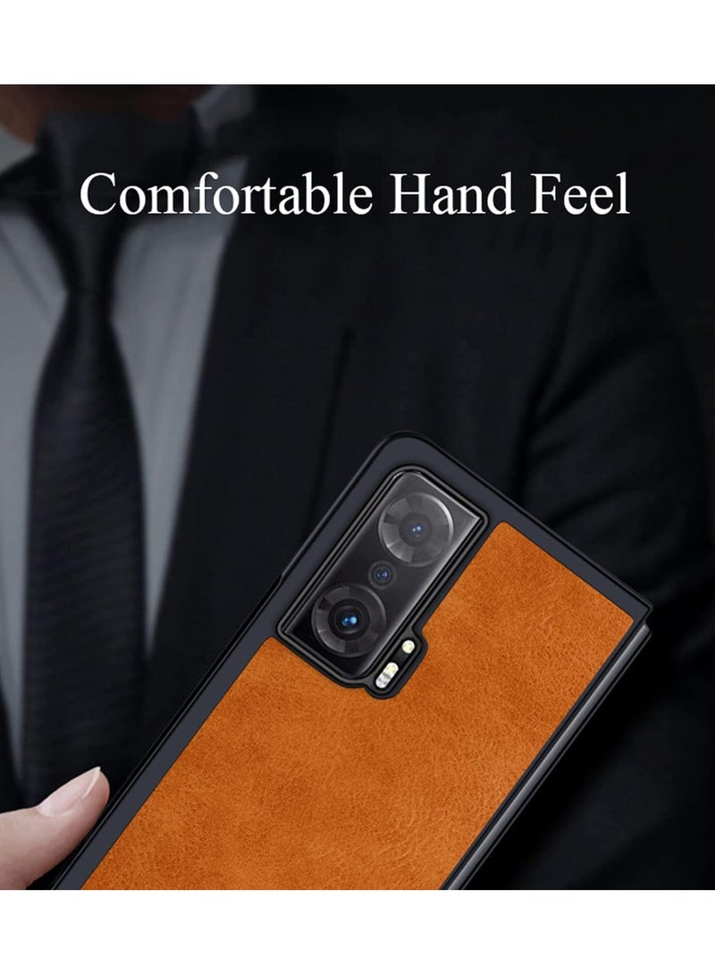 عام حافظة جلدية لهاتف هونور ماجيك فس ، حافظة هاتف رفيعة من جلد البولي يوريثان فائقة النحافة مضادة للسقوط غطاء واقي لهاتف هونور ماجيك فس 5 جرام 2022 - Image 3