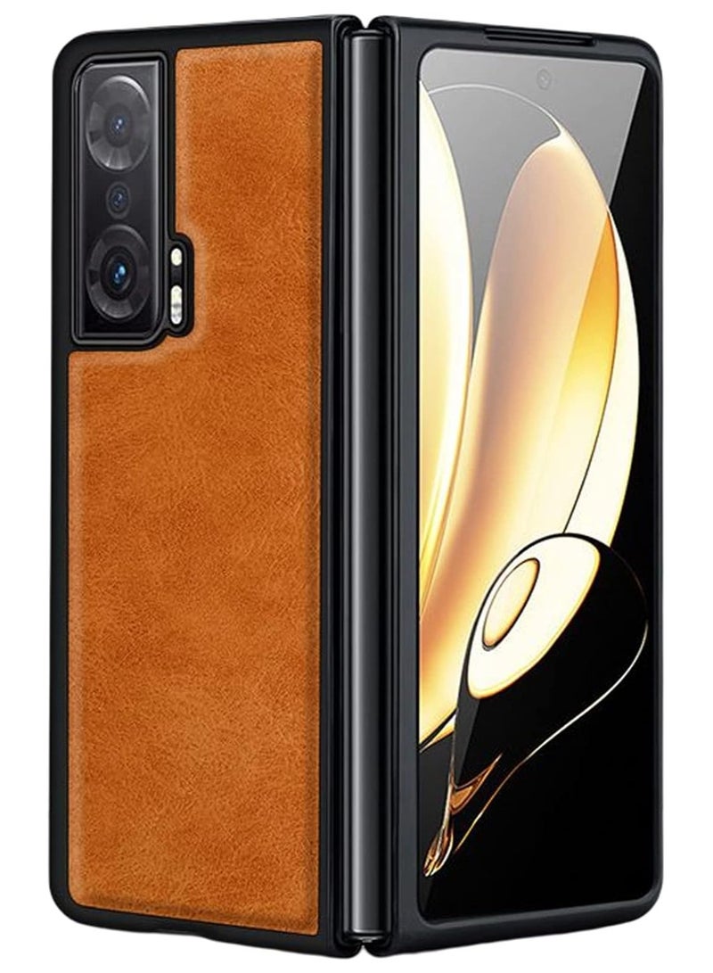 عام حافظة جلدية لهاتف هونور ماجيك فس ، حافظة هاتف رفيعة من جلد البولي يوريثان فائقة النحافة مضادة للسقوط غطاء واقي لهاتف هونور ماجيك فس 5 جرام 2022 - Image 1