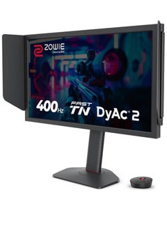 BenQ Zowie BenQ Zowie XL2566X+ Gaming Monitor, 24" TN Display, FHD Resolution, Up to 400Hz Refresh Rate, DyAc 2 Technology, Black eQualizer, Color Vibrance, S Switch, Shielding Hood, Black  - Image 2
