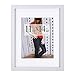 RPJC RPJC 11x14 Picture Frames Made of Solid Wood and High Definition Glass Display Pictures 8x10 with Mat or 11x14 Without - Image 2