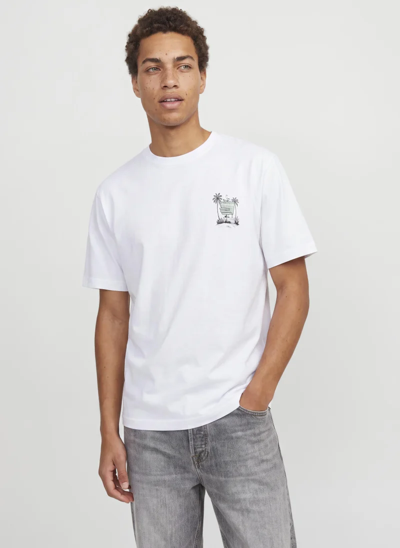 Graphic Crew Neck T-Shirt