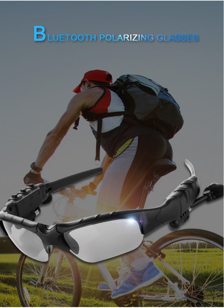 M MIAOYAN Bluetooth glasses headset HBS-368 Smart Bluetooth glasses 5.0 call true stereo glasses headset  - Image 1