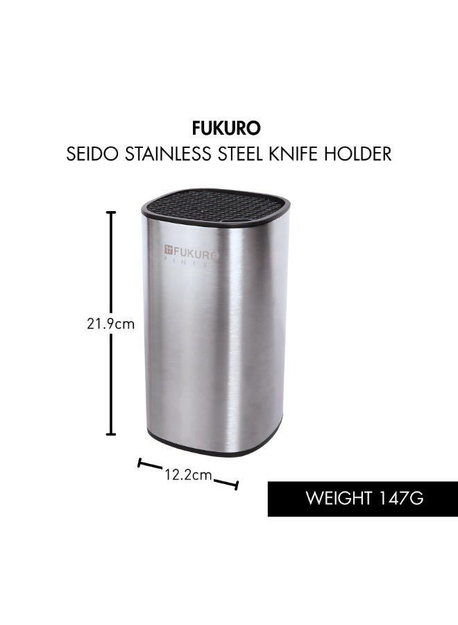 Fukuro Seido Stainless Steel Knife Holder - Image 4