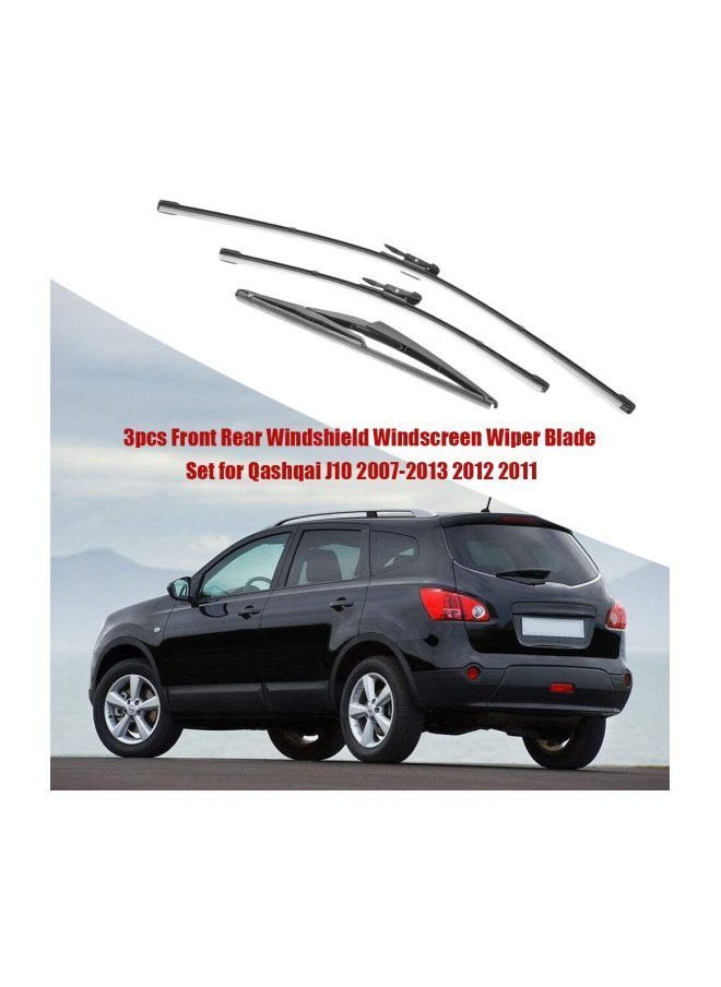 NIBEMINENT 3-Piece Windscreen Wiper Blade Set  - Image 3