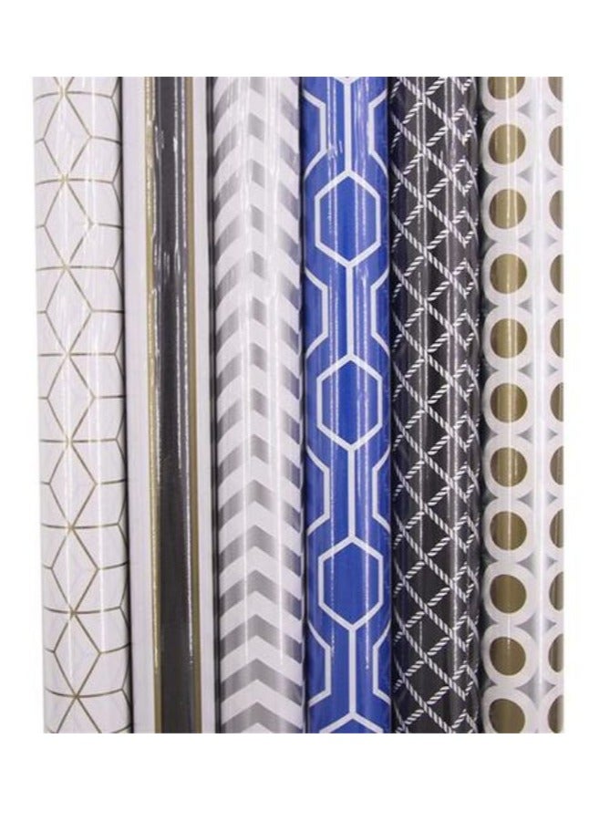 Terabyte GIFT PACKING ROLL 50CMX70CM (PACK OF 5) ASSORTED DESIGN - Image 1