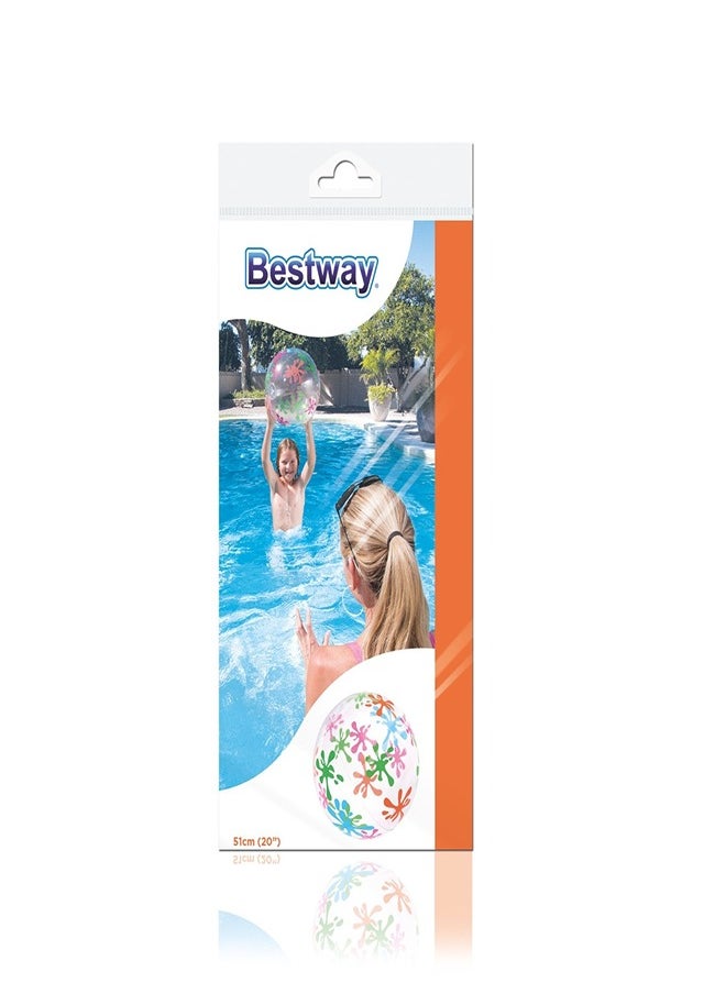 Bestway Bestway - Inflatable Designer Beach Ball 51cm - 31036  - Image 3