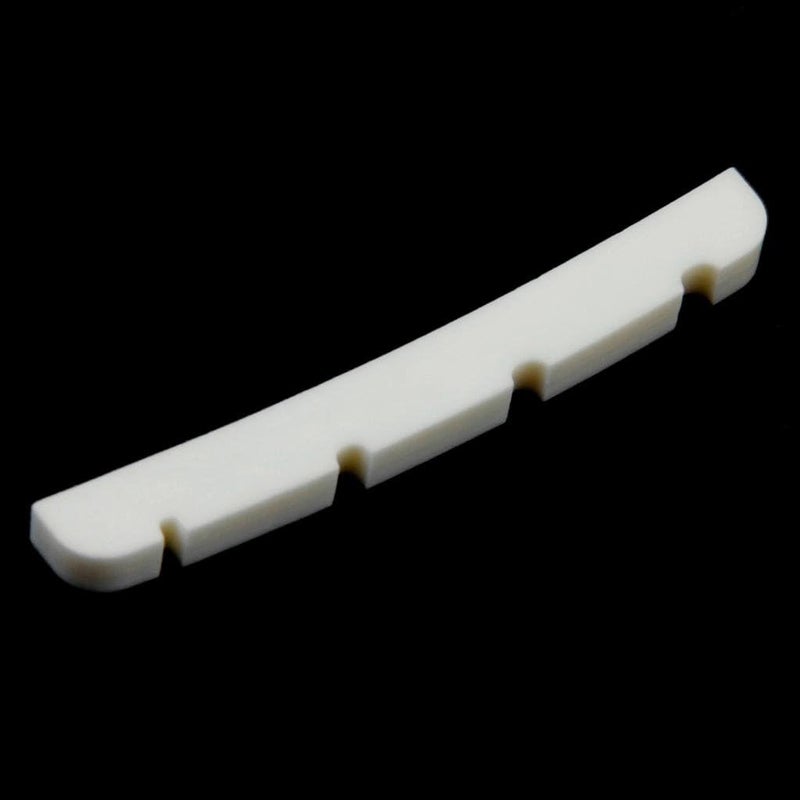 Donux Bone Bass Nut,2 Pcs 4 String Nuts for Bass Guitar Replacement - Image 5