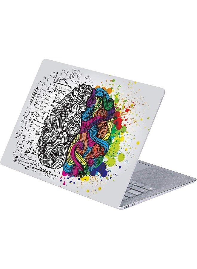 Home Trove Pixelartz Laptop Skins Left & Right Brain 15.6 Inches Laptop Skins/Stickers For Dell-Lenovo-Acer-Hp (1044)  - Image 4