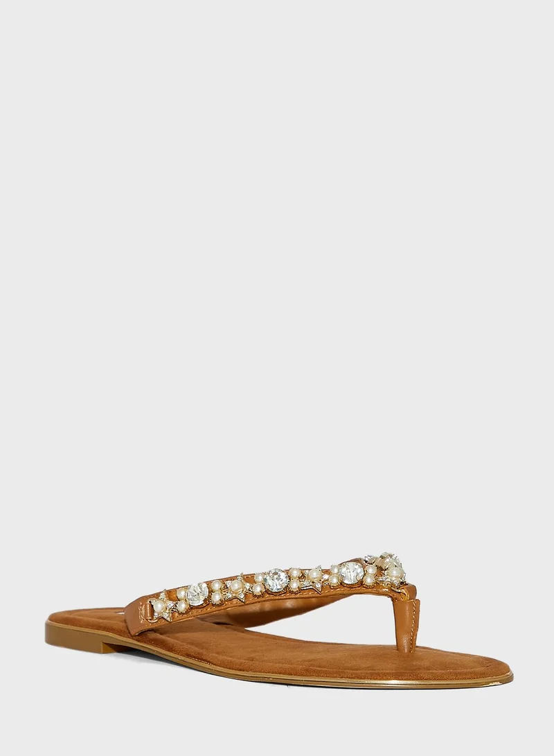 Dune LONDON Noele Flat Sandals