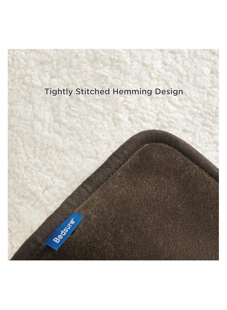 Moro Moro Reversible Waterproof Dog Blanket – Sherpa & Flannel, Ultra-Warm & Cozy  - Image 2