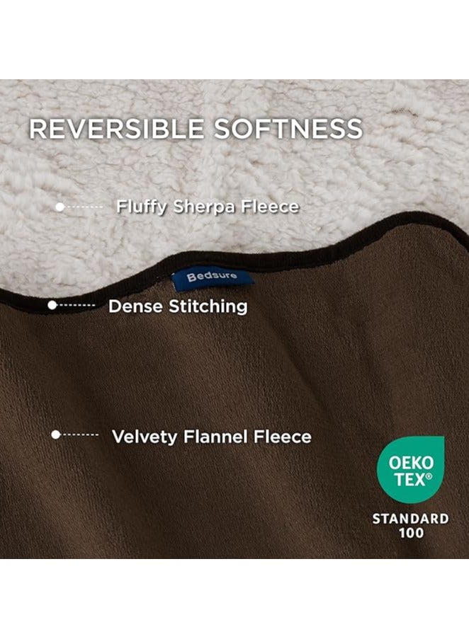 Moro Moro Reversible Waterproof Dog Blanket – Sherpa & Flannel, Ultra-Warm & Cozy  - Image 3