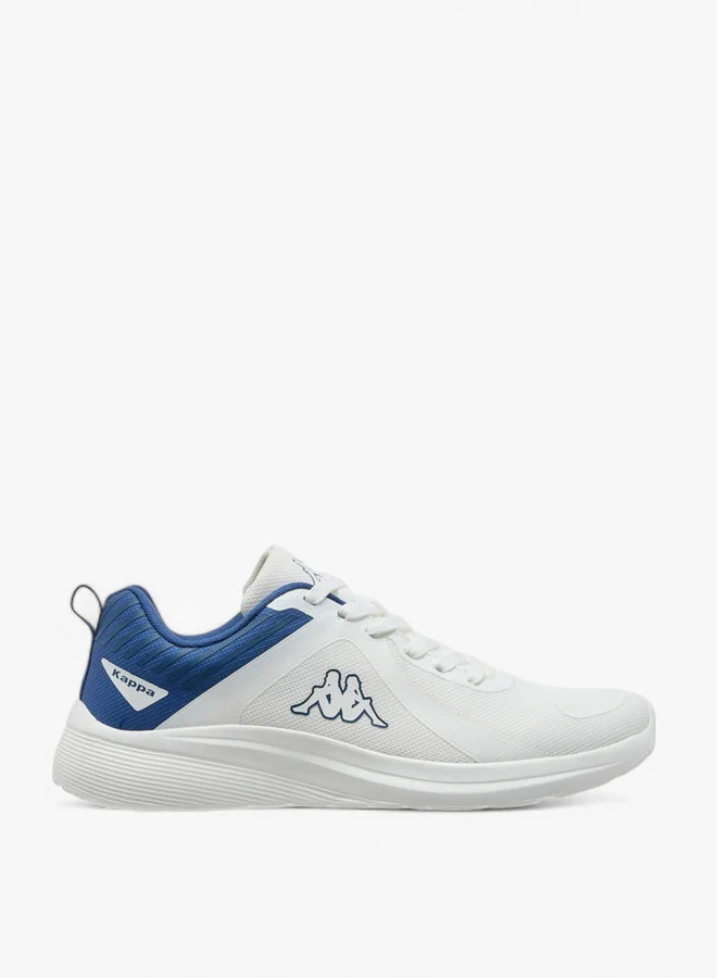 كابا Men's Logo Print Sports Shoes with Lace-Up Closure