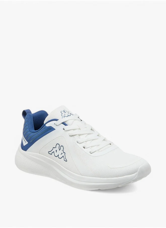 كابا Men's Logo Print Sports Shoes with Lace-Up Closure