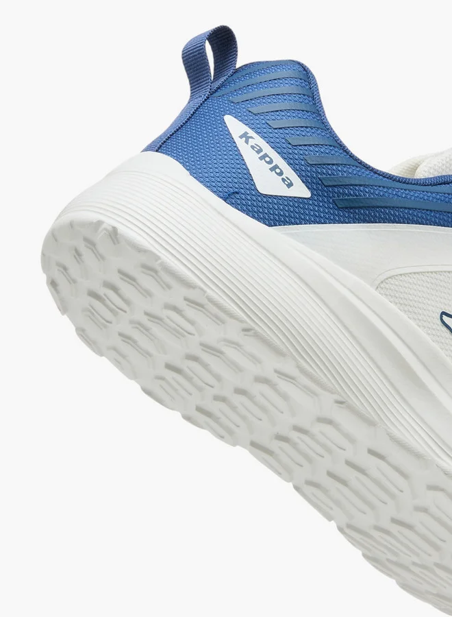 كابا Men's Logo Print Sports Shoes with Lace-Up Closure