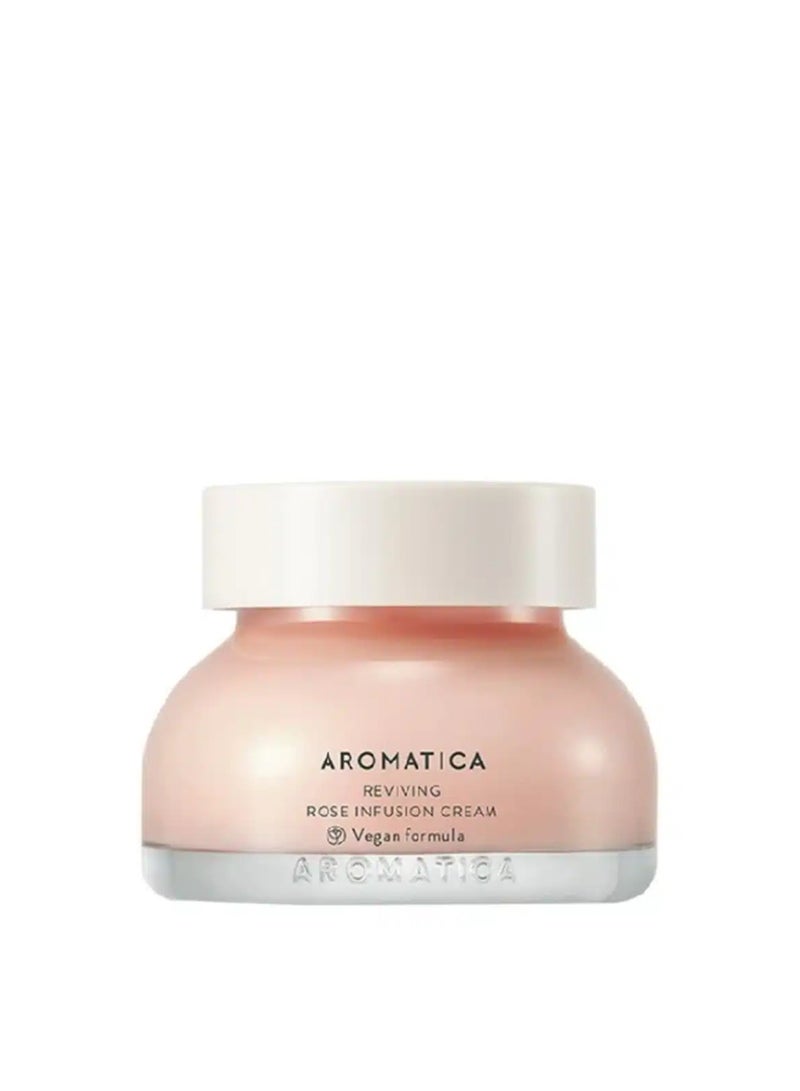 كريم أروماتيكا المنعش بخلاصة الورد 50 مل - Image 1