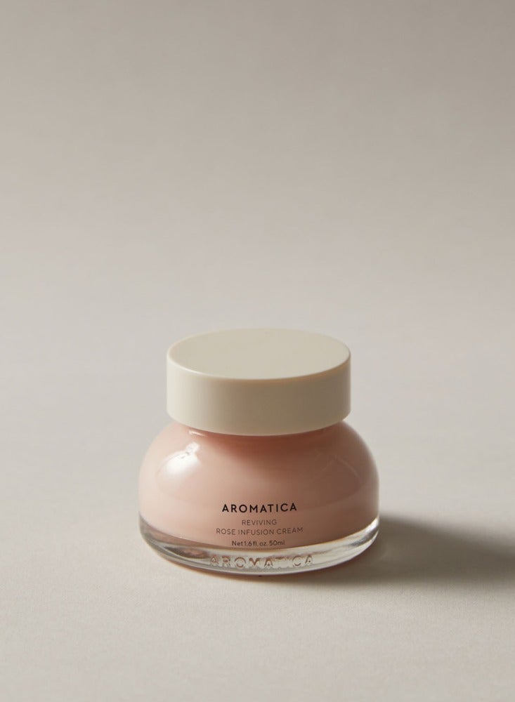 كريم أروماتيكا المنعش بخلاصة الورد 50 مل - Image 2