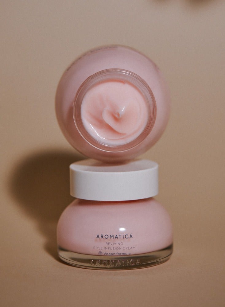 كريم أروماتيكا المنعش بخلاصة الورد 50 مل - Image 3