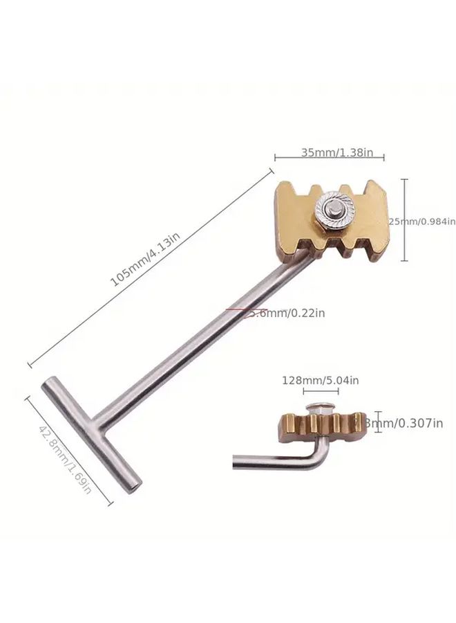 1 2T Camshaft Timing Belt Locking Tool Dual Cam Clamp Alignment Holder Retainer - Image 2