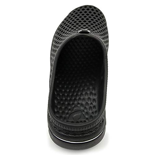 Amoji Garden Clogs Shoes Sandals House Slippers Home Room Shoes Indoor Outdoor Shower Shoe Sport Kids Child Children Baby Boys Girls (Toddler/Little Kid/Big Kid) Black 4-5 M US Big Kid - Image 4