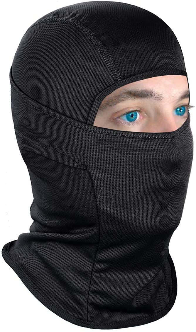 HSR Men Pro Cotton Fabric Bike Riding Washable Reusable Dust Protection Cover Face Mask For Men Balaclava Neck Gaiter - Image 1