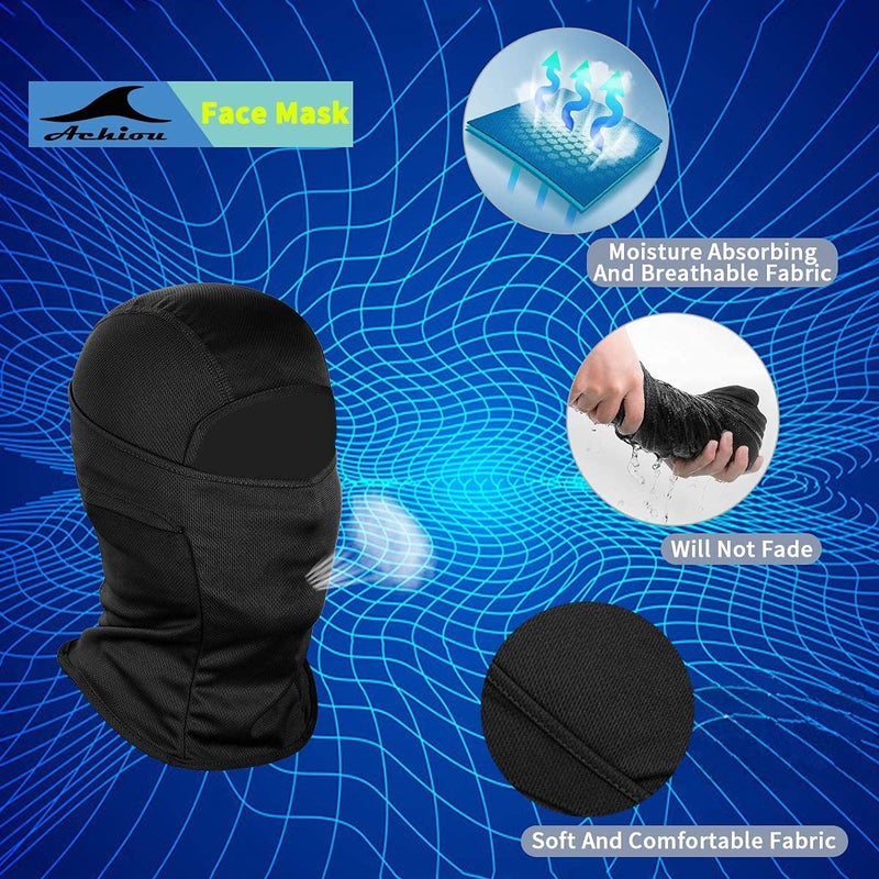 HSR Men Pro Cotton Fabric Bike Riding Washable Reusable Dust Protection Cover Face Mask For Men Balaclava Neck Gaiter - Image 5