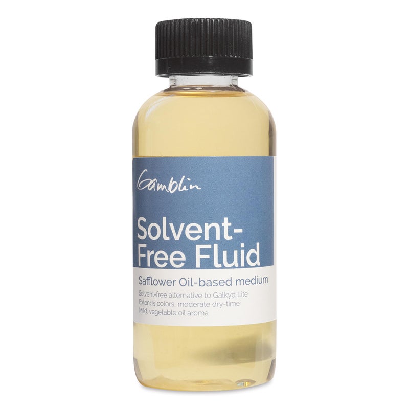 Gamblin Solvent Free Fluid 02604 4.2oz Bottle